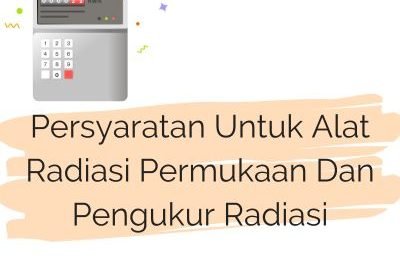 Persyaratan Untuk Alat Radiasi Permukaan Dan Pengukur Radiasi
